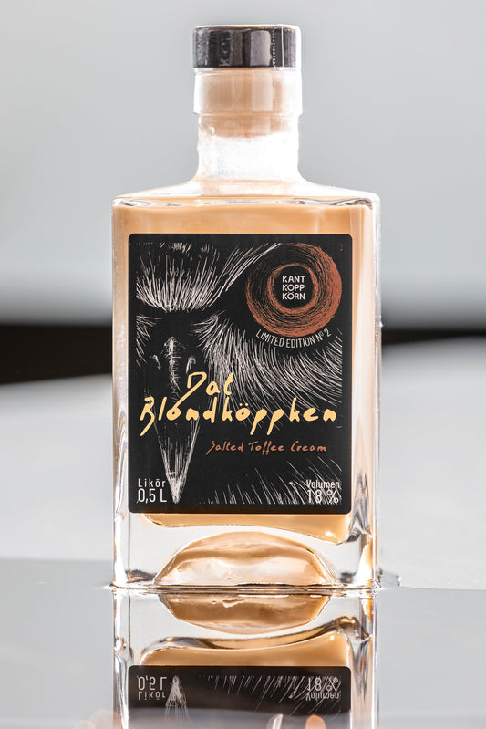 Dat Blondköppken Salted Toffee Cream-Likör 18 % Vol. 500 ml Flakon