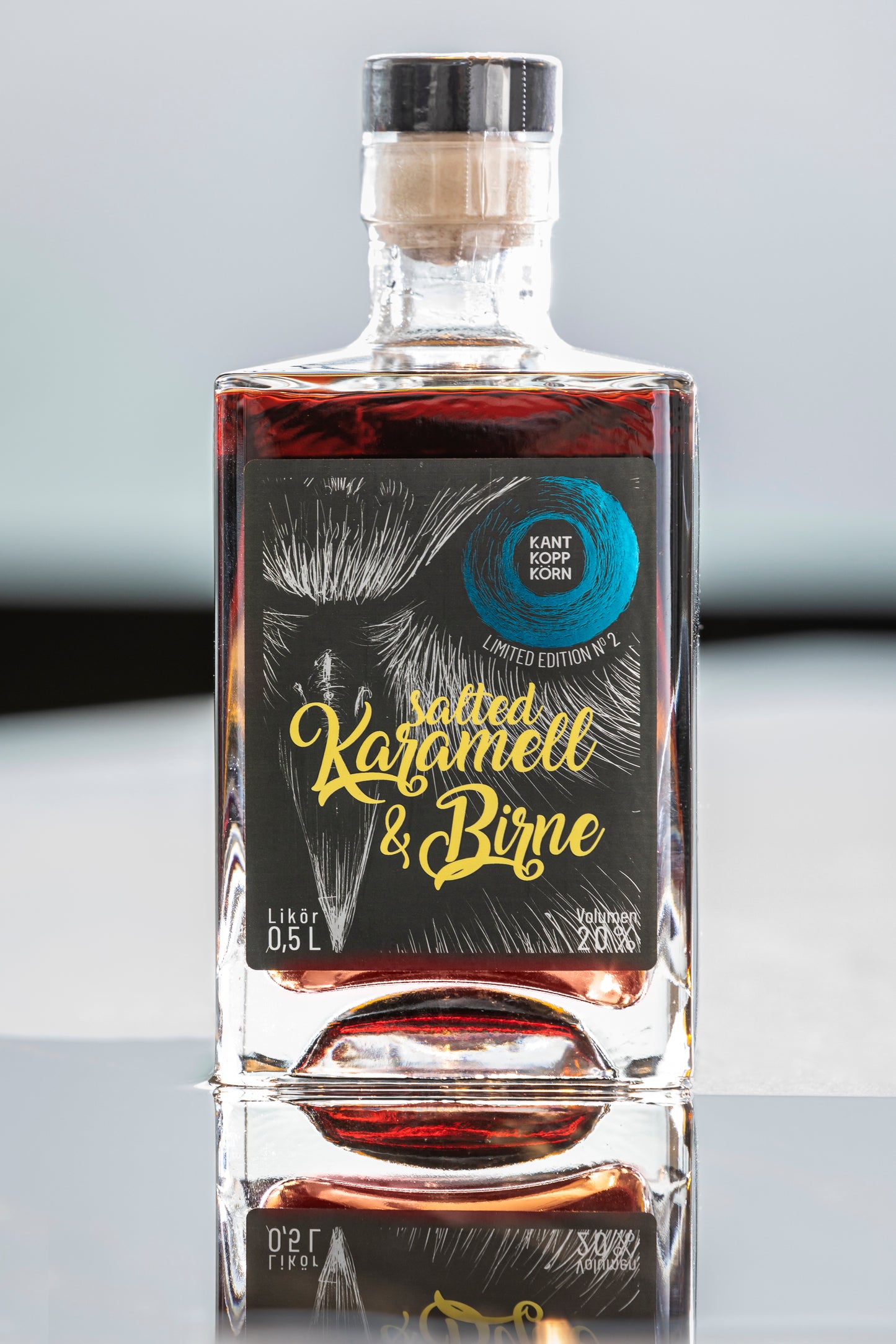 Salted Karamell & Birne-Likör 20 % Vol. 500 ml Flakon