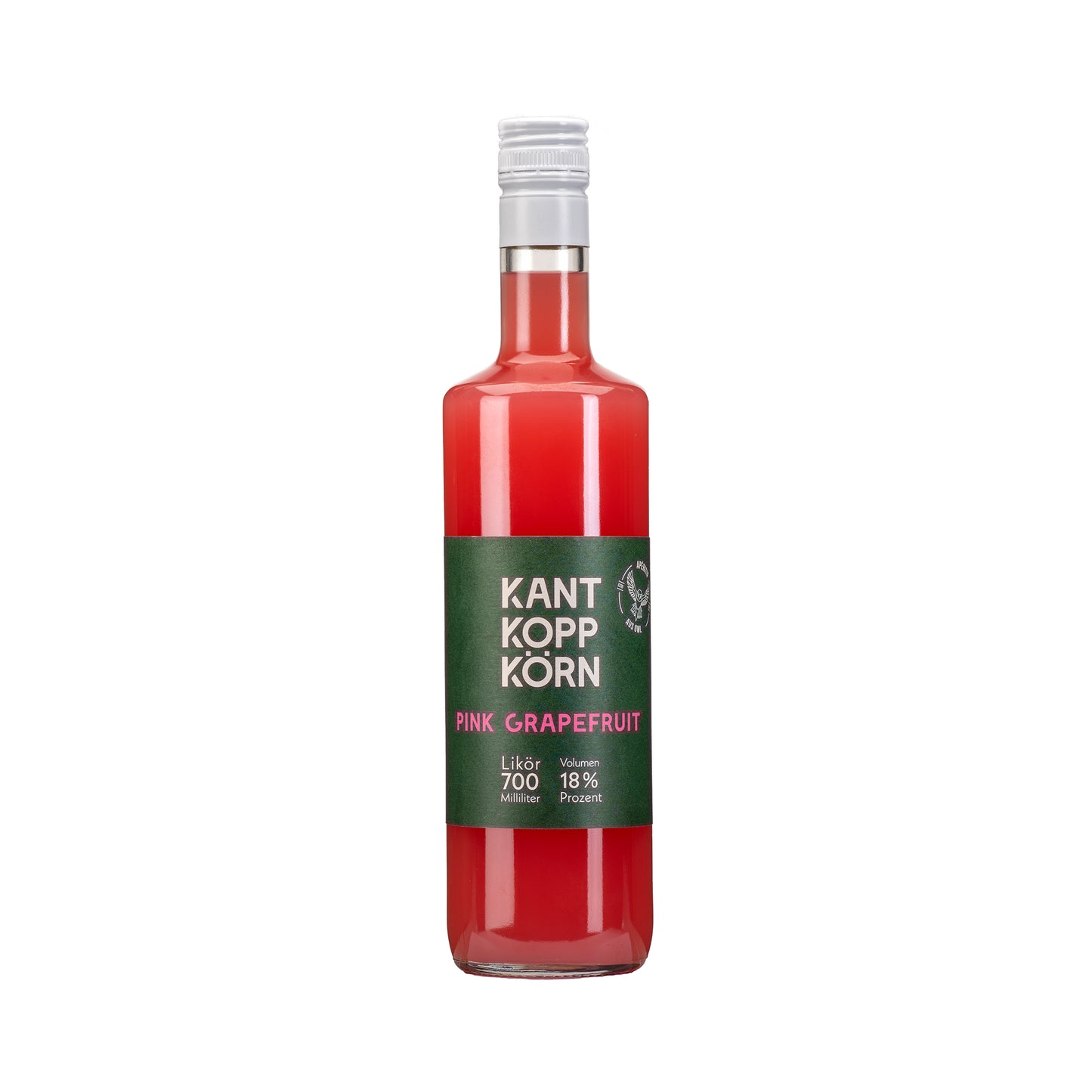 Pink Grapefruit-Likör 18 % Vol. Rundflasche 700 ml -nur im Shop erhältlich -