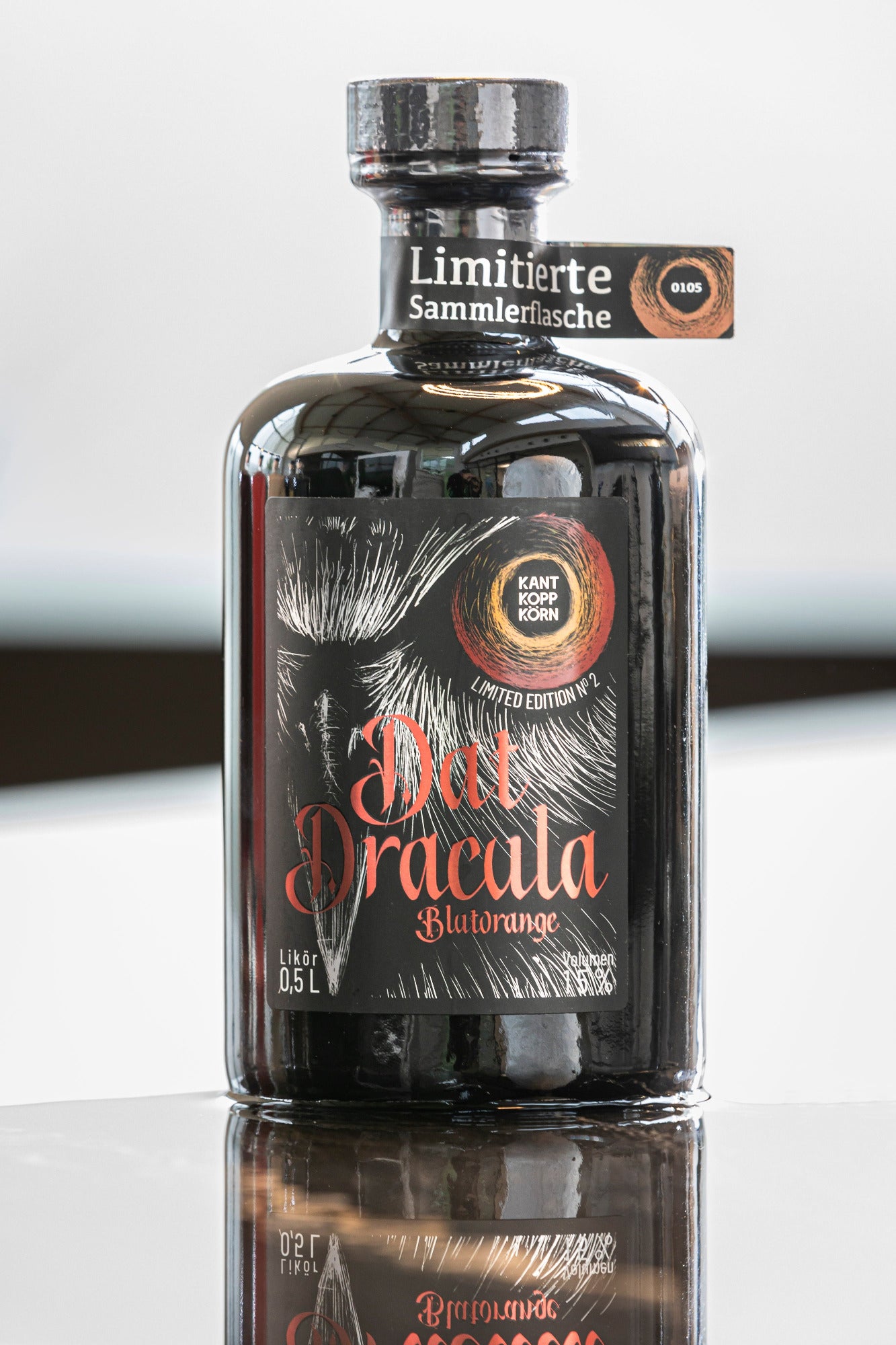 Dat Dracula Blutorangen-Likör 15 % Vol. 500 ml Flakon